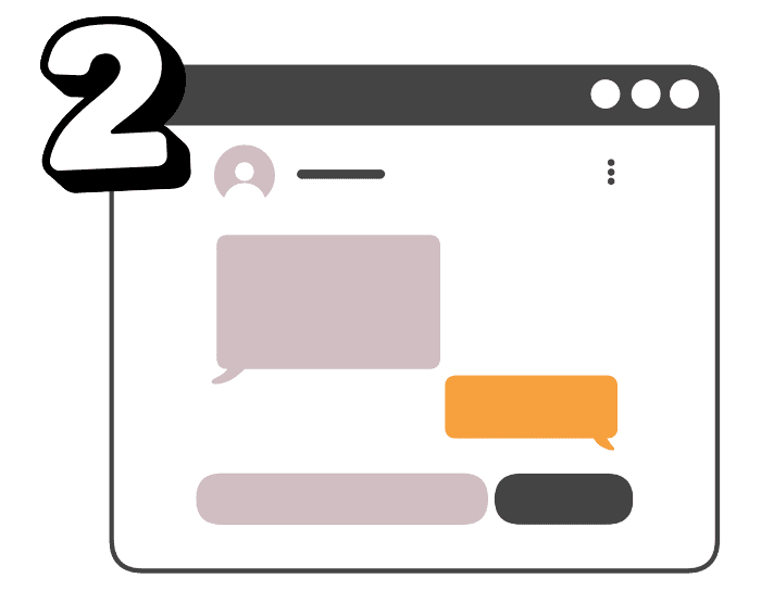 Envoi de mon lien d'affiliation à de potentiels clients