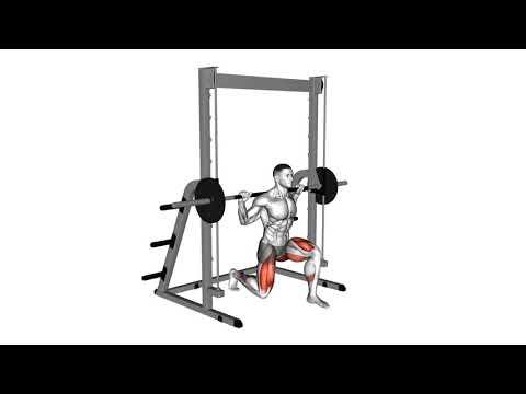 Fentes statiques à la Smith Machine
