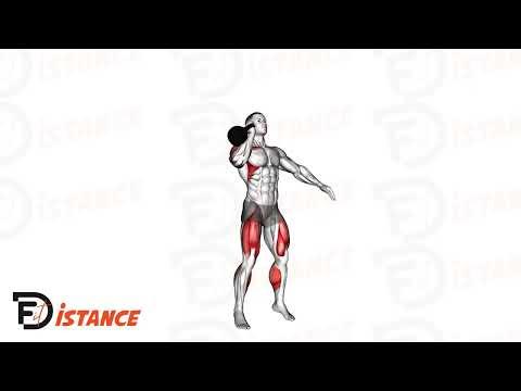 Jerk kettlebell unilatéral