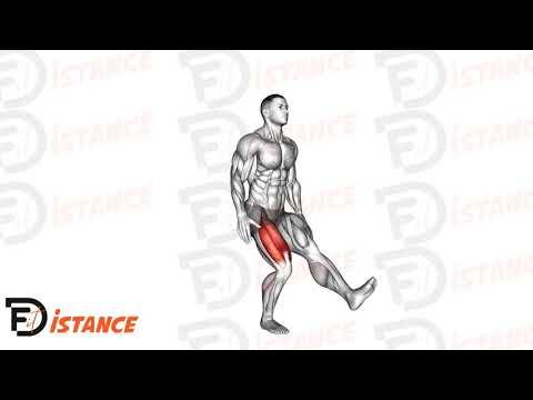 Pistol squat partiel