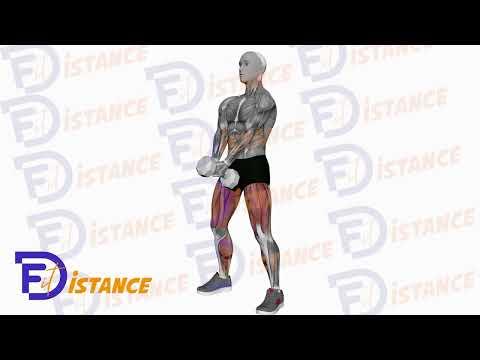 Squats sumo avec haltères