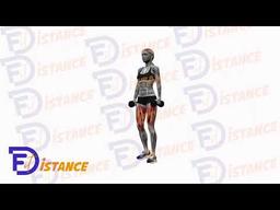 Exercice Fentes inversées alternées avec haltères