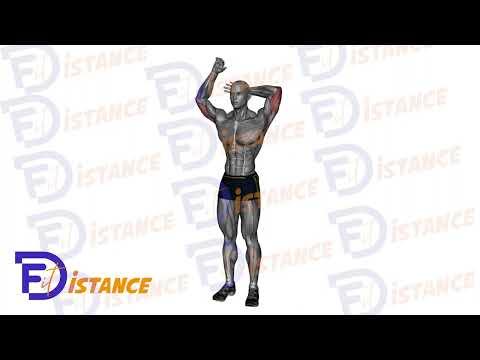 Étirement des triceps debout