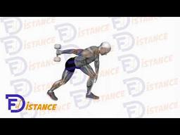 Exercice Extension arrière des triceps avec haltères