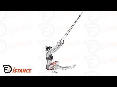 Squats sur une jambe avec TRX