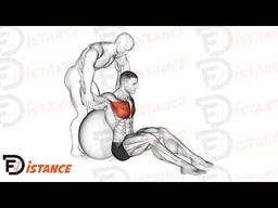 Exercice Étirement du grand pectoral avec ballon (Swiss Ball)