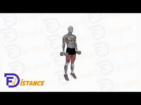 Squat sautés avec haltères