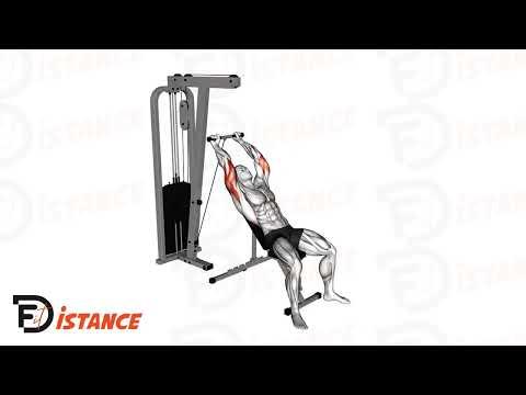 Extensions de triceps inclinées à la poulie basse (Skull crusher)