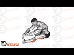 Exercice Étirement des mollets en position assise