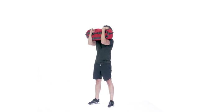 Développé militaire avec sandbag