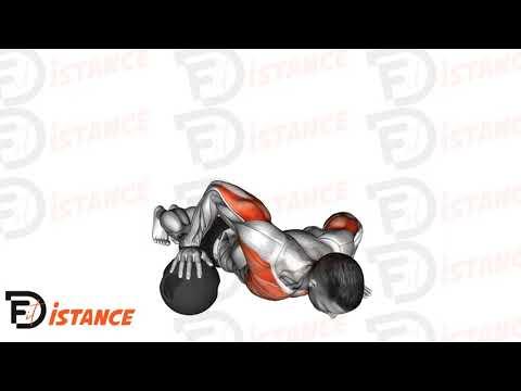 Pompes asymétrique avec medecine ball