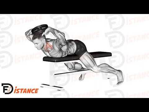 Extension du cou allongée avec poids
