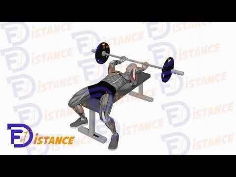 Barre au front à la barre (Skull crusher)