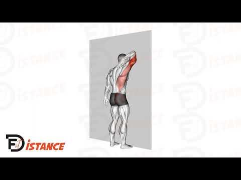 Étirement des Triceps contre un Mur