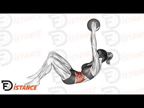 Crunch avec medecine ball