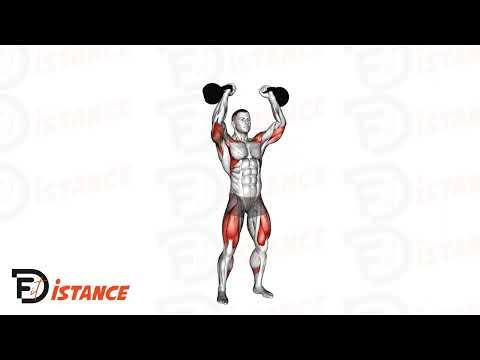 Double Kettlebell Push Press