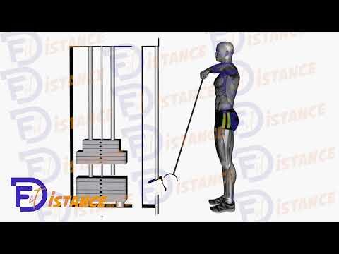 Tirage vertical avec câble