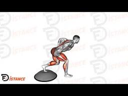 Exercice Good Morning sur une jambe avec Bosu