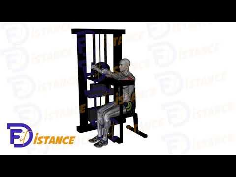 Triceps à la machine avec pupitre