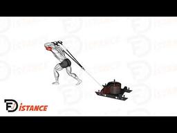 Exercice Extensions triceps au traîneau au-dessus de la tête