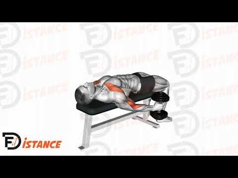 Curl couché avec rotation aux haltères