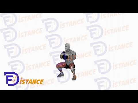 Squat sumo avec kettlebell