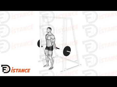 Curl de poignet arrière à la guidée (Smith machine)