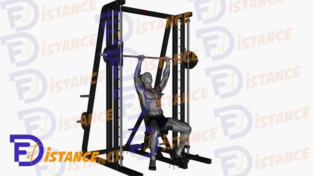 Développé épaules à la Smith machine