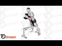 Exercice Curl spider serveur avec haltère