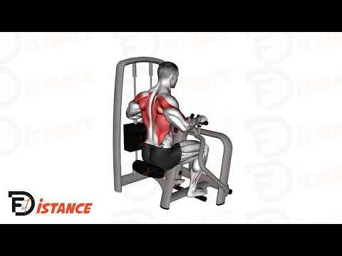 Rowing à la machine (Leverage row)