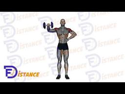 Exercice Rotation interne et externe de l'épaule avec haltères
