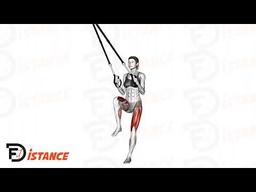 Exercice TRX Squat Curtsy