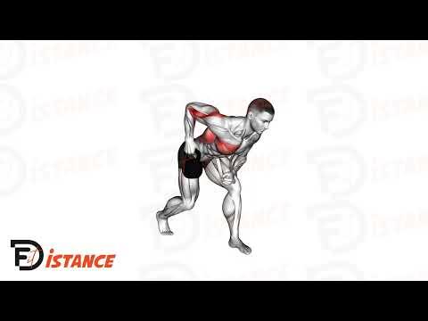 Tirage à un bras avec kettlebell