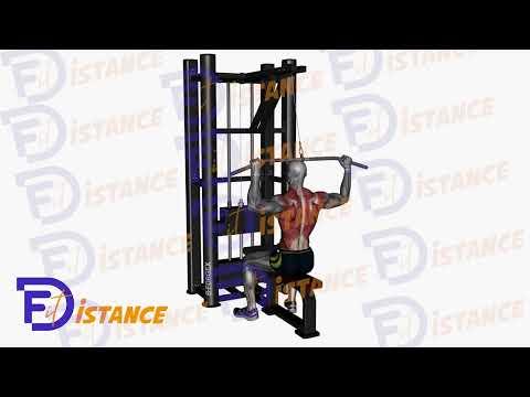 Tirage nuque à la machine