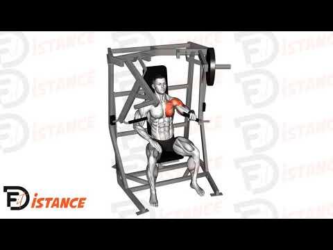 Chest press - Développé assis unilatéral buste droit