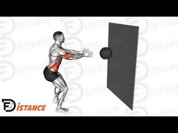 Exercice Poussée de medecine ball horizontale debout
