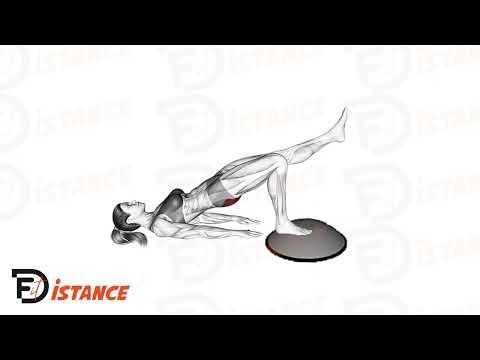 Hip thrust unilatéral pied sur BOSU