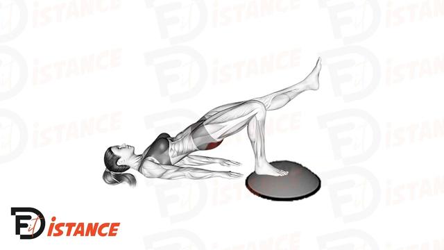 Hip thrust unilatéral pied sur BOSU