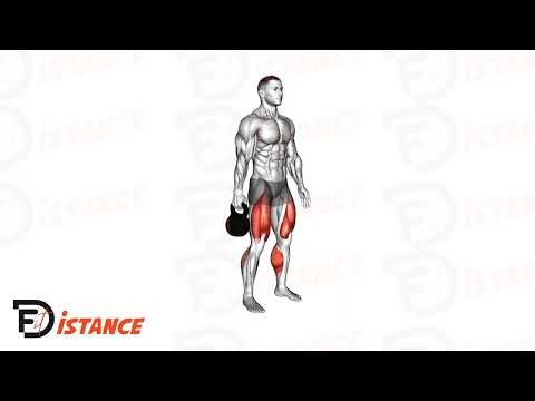 Soulevé de terre valise avec kettlebell - Exercice Soulevé de terre valise avec kettlebell en vidéo