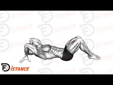 Pompes inversées allongées - Exercice Pompes inversées allongées en vidéo