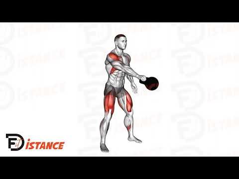 Swing à un bras avec kettlebell - Exercice Swing à un bras avec kettlebell en vidéo