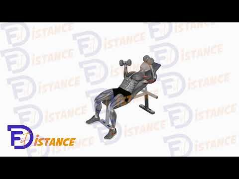 Développé couché incliné alterné avec haltères - Exercice Développé couché incliné alterné avec haltères en vidéo