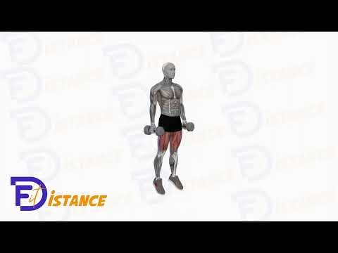 Squat sautés avec haltères - Exercice Squat sautés avec haltères en vidéo