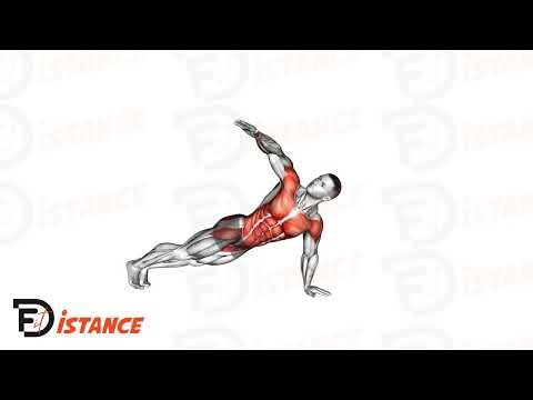Pompes avec planche latérale - Exercice Pompes avec planche latérale en vidéo
