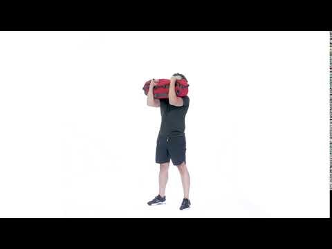 Développé militaire avec sandbag - Exercice Développé militaire avec sandbag en vidéo