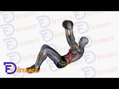 Crunchs avec poids - Exercice Crunchs avec poids en vidéo