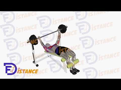 Développé décliné à la barre - Exercice Développé décliné à la barre en vidéo
