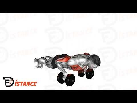 Pompes avec des haltères - Exercice Pompes avec des haltères en vidéo