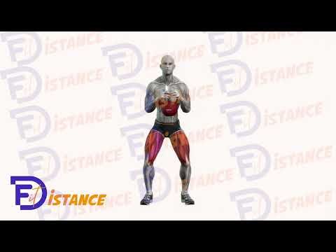 Goblet Squat avec kettlebell - Exercice Goblet Squat avec kettlebell en vidéo